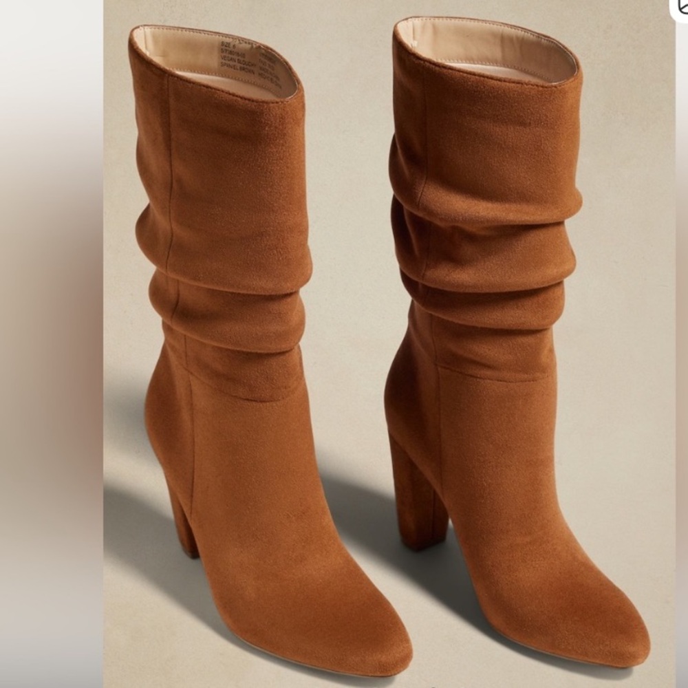 Banana Republic Vegan Slouchy Boot - 9